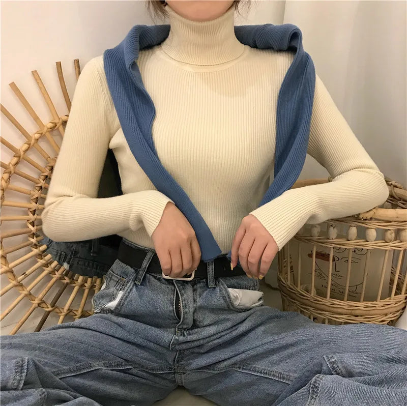 Vintage Harajuku Turtleneck Sweater - Sweaters - Shirts & Tops - 35 - 2024