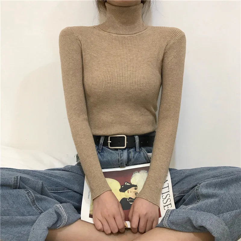Vintage Harajuku Turtleneck Sweater - Sweaters - Shirts & Tops - 42 - 2024