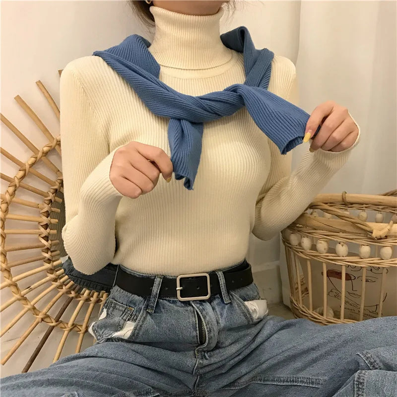 Vintage Harajuku Turtleneck Sweater - Sweaters - Shirts & Tops - 36 - 2024