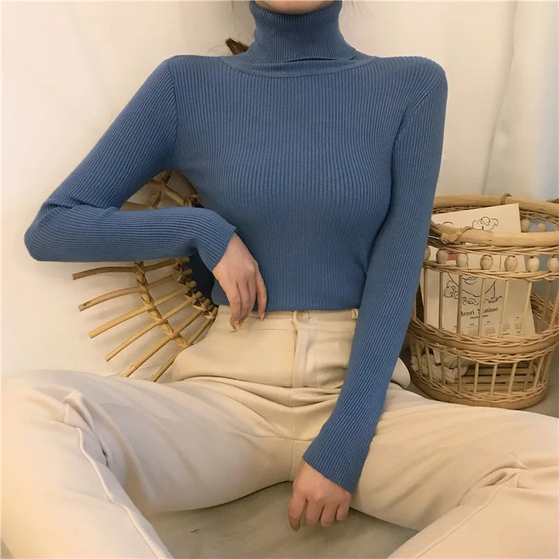 Vintage Harajuku Turtleneck Sweater - Sweaters - Shirts & Tops - 38 - 2024