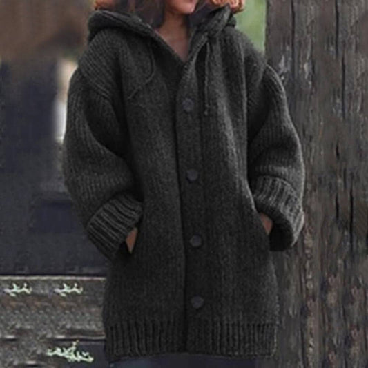 Winter Wool Coats for Women - Black / XXXL - Sweaters - Coats & Jackets - 4 - 2024