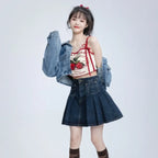 Japanese Sweet Cherry Crop Top - Women’s Clothing & Accessories - Crop Tops - 3