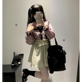 Sweet Harajuku Lace Ruffle Blouse - Women’s Clothing & Accessories - Shirts & Blouses - 10