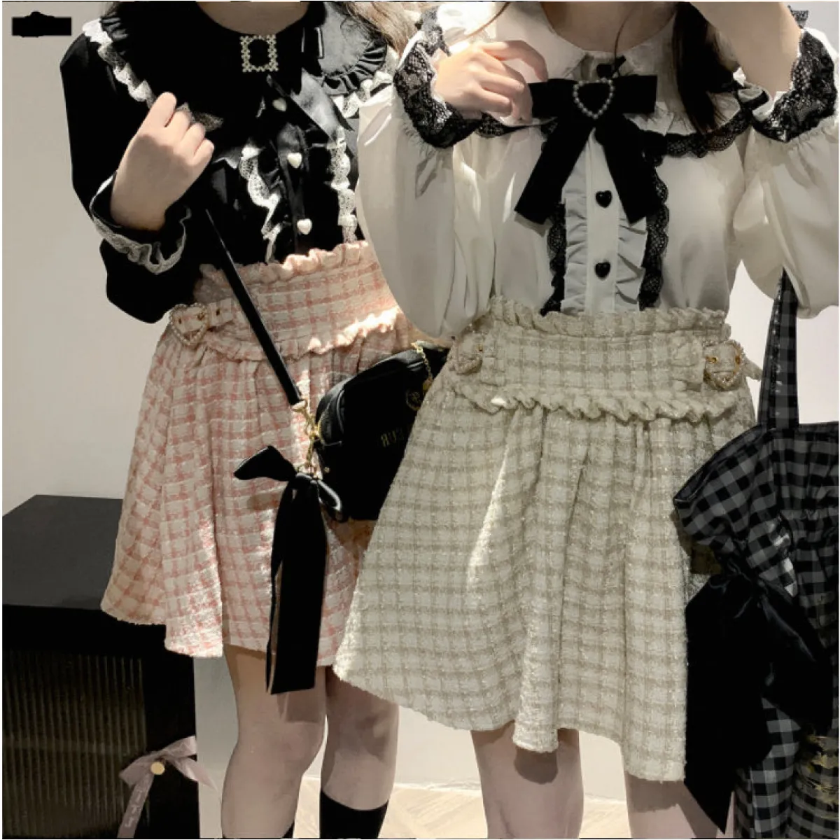 Sweet Harajuku Lace Ruffle Blouse - Women’s Clothing & Accessories - Shirts & Blouses - 6