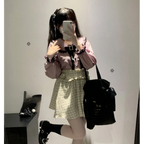 Sweet Harajuku Lace Ruffle Blouse - Women’s Clothing & Accessories - Shirts & Blouses - 8