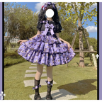Sweet Lolita Bow Ruffle Dress - All Dresses - Lolita Dress - 3