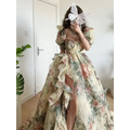 Sweet Lolita Bow Patchwork Dress – Spring 2025 - All Dresses - Lolita Dress - 11