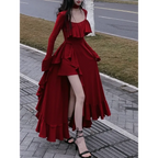 Sweet Lolita Bow Patchwork Dress – Spring 2025 - All Dresses - Lolita Dress - 14