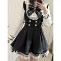 Sweet Lolita Bow Patchwork Dress – Spring 2025 - All Dresses - Lolita Dress - 13