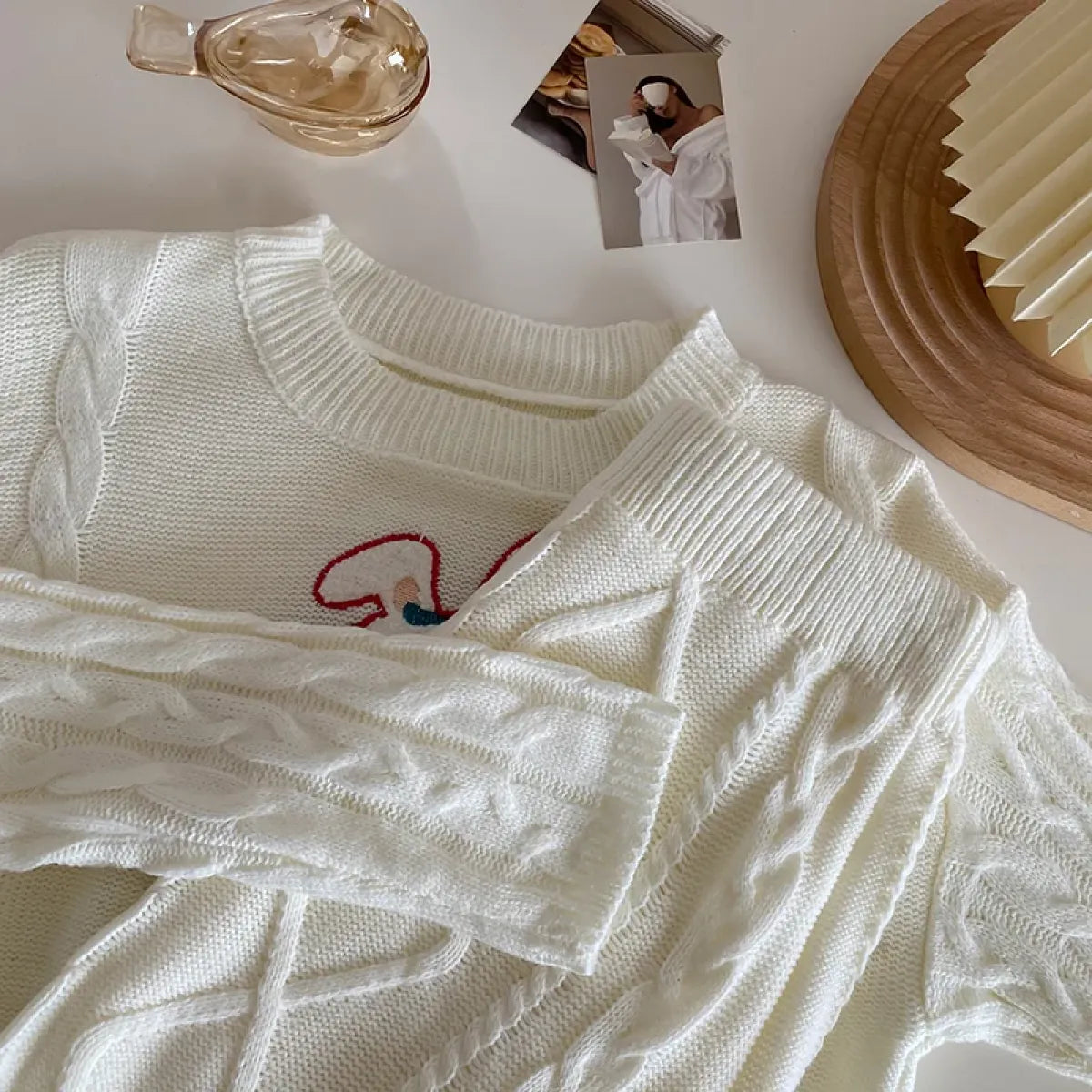 Sweet Lolita Knit Skirt Set - Bottoms - Skirts - 5