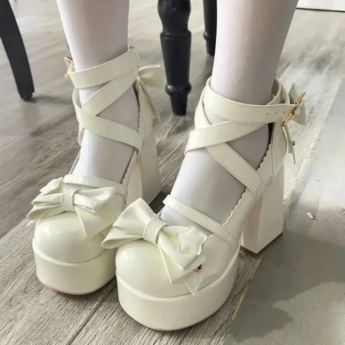 Sweet Lolita Platform Shoes - Accessories - Shoes - 10