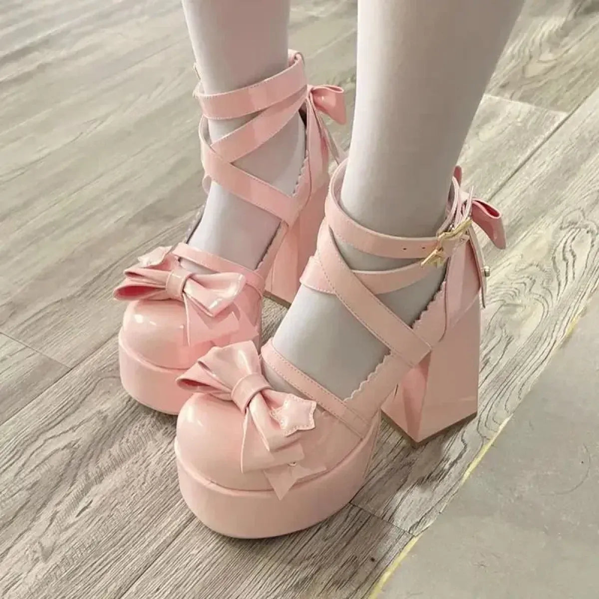 Sweet Lolita Platform Shoes - Accessories - Shoes - 9