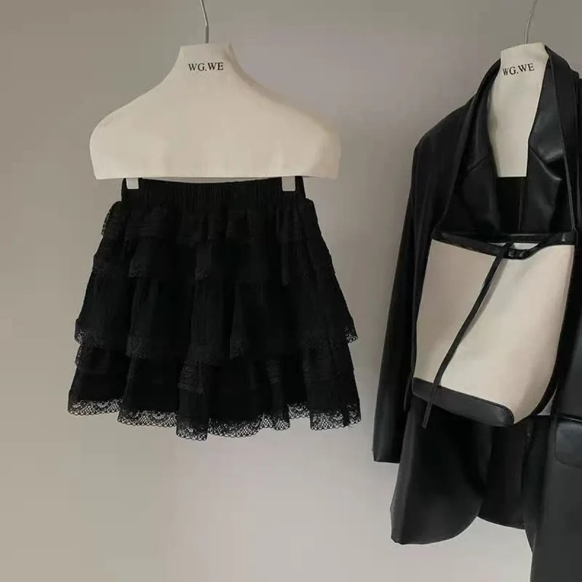 Sweet Ruffle Lace Skirt - Bottoms - Skirts - 3