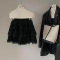 Sweet Ruffle Lace Skirt - Bottoms - Skirts - 6