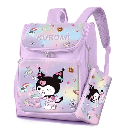 Sweet School Squad Backpack & Pencil Case Set - Kuromi - Women Bags & Wallets - Backpacks - 2 - 2024