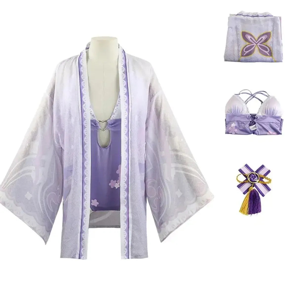 Miss Hina Anime-Inspired Swimsuit Cosplay Set - Anime - Cosplay - 7