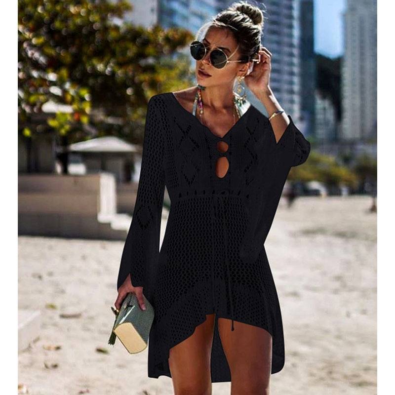 Sexy Swimsuit Cover Ups - Black 1 / One Size - All Dresses - Shirts & Tops - 43 - 2024