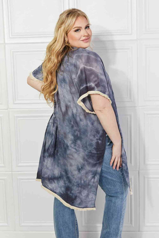 Cloud Rush Swim Cover-Up Kimono - Blue / One Size - Swimsuits - Kimonos - 2 - 2024