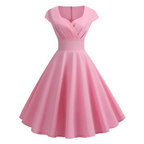 V Neck Swing Summer Dress - All Dresses - 14