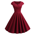 V Neck Swing Summer Dress - All Dresses - 15