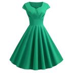 V Neck Swing Summer Dress - All Dresses - 16