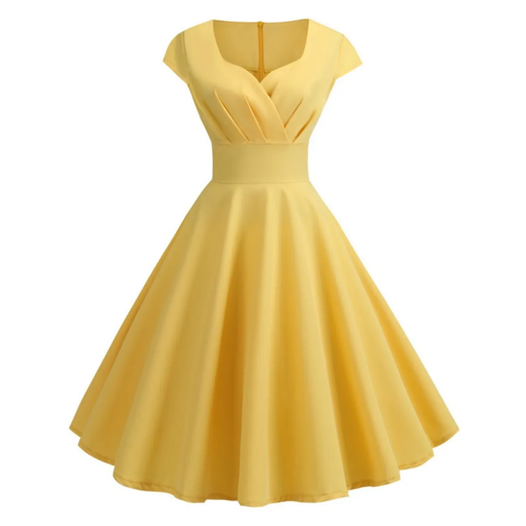 V Neck Swing Summer Dress - All Dresses - 3