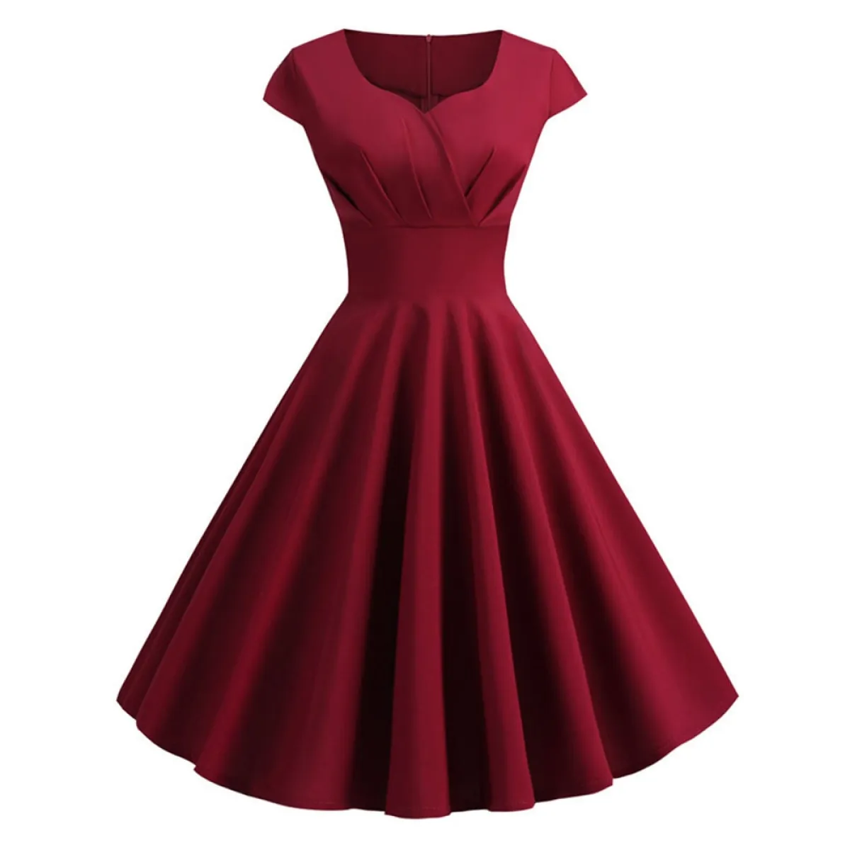 V Neck Swing Summer Dress - All Dresses - 4