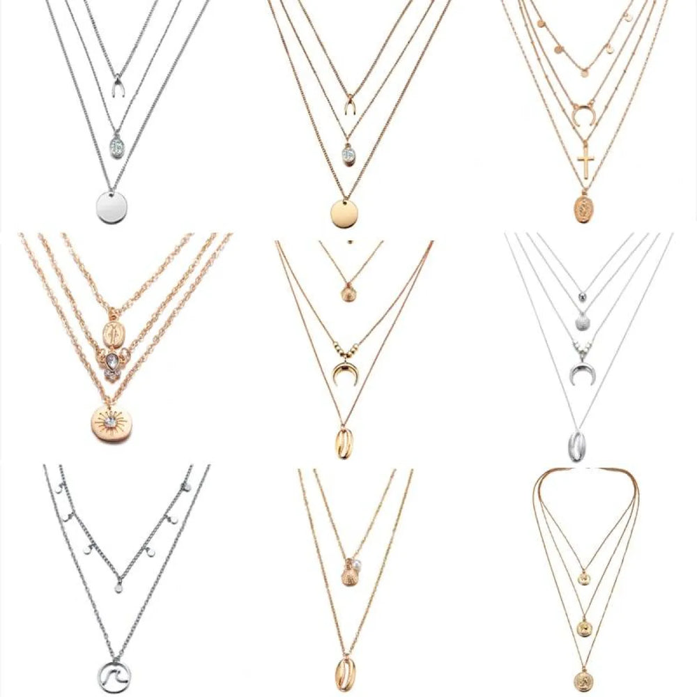 Symmetry Necklace - Women’s Jewelry - 1