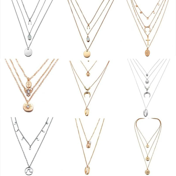 Symmetry Necklace - Women’s Jewelry - 1