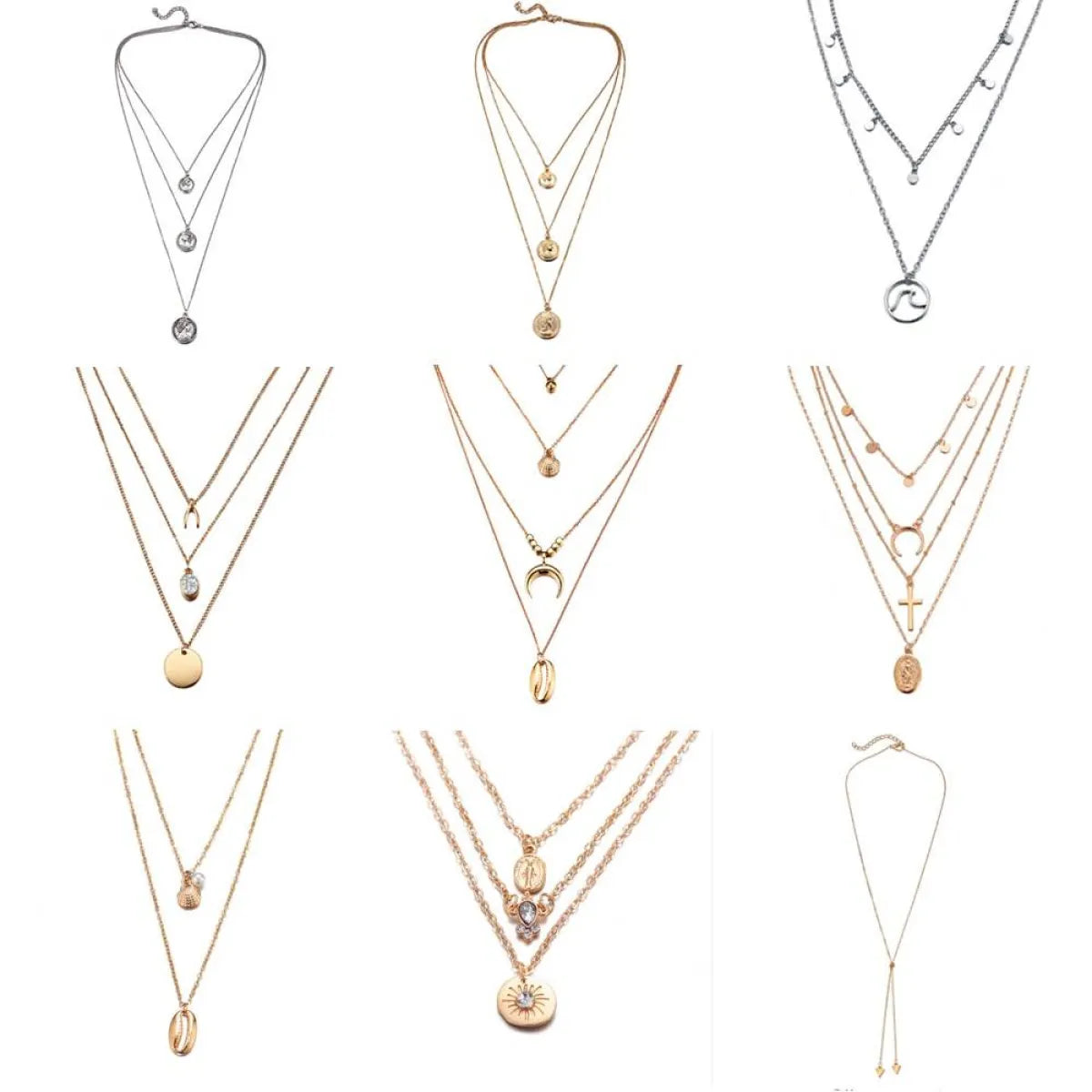 Symmetry Necklace - Women’s Jewelry - 3