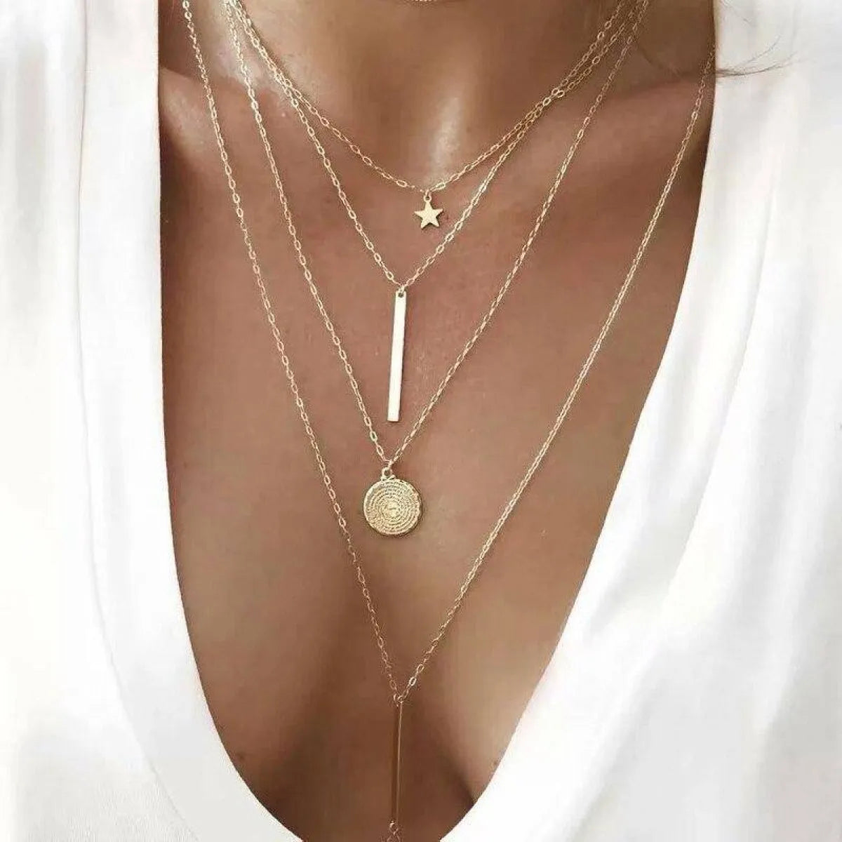 Symmetry Necklace - Women’s Jewelry - 37