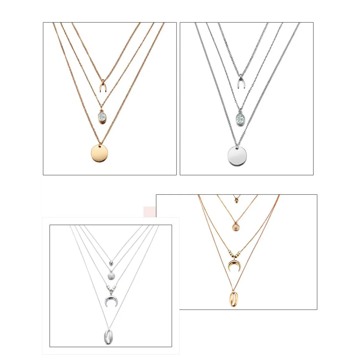 Symmetry Necklace - Women’s Jewelry - 7