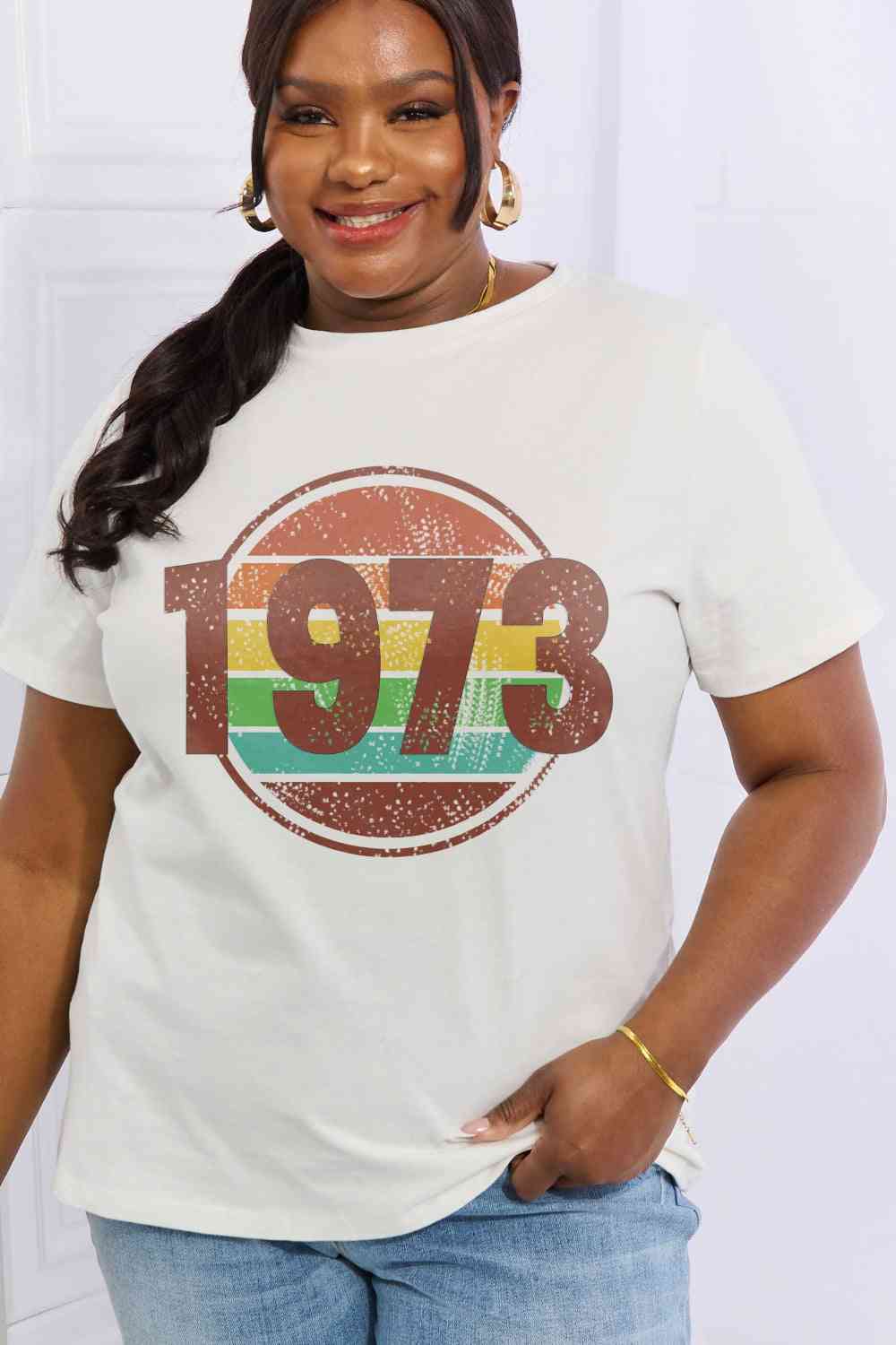 1973 Graphic Cotton Tee - T-Shirts - Shirts & Tops - 3 - 2024