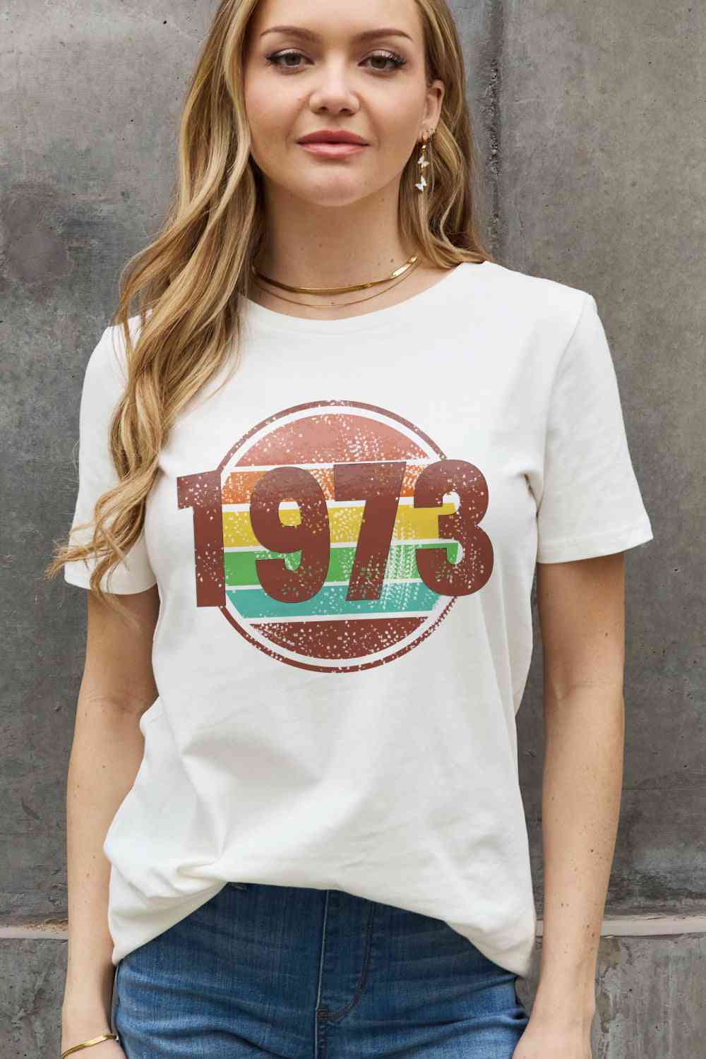 1973 Graphic Cotton Tee - T-Shirts - Shirts & Tops - 4 - 2024