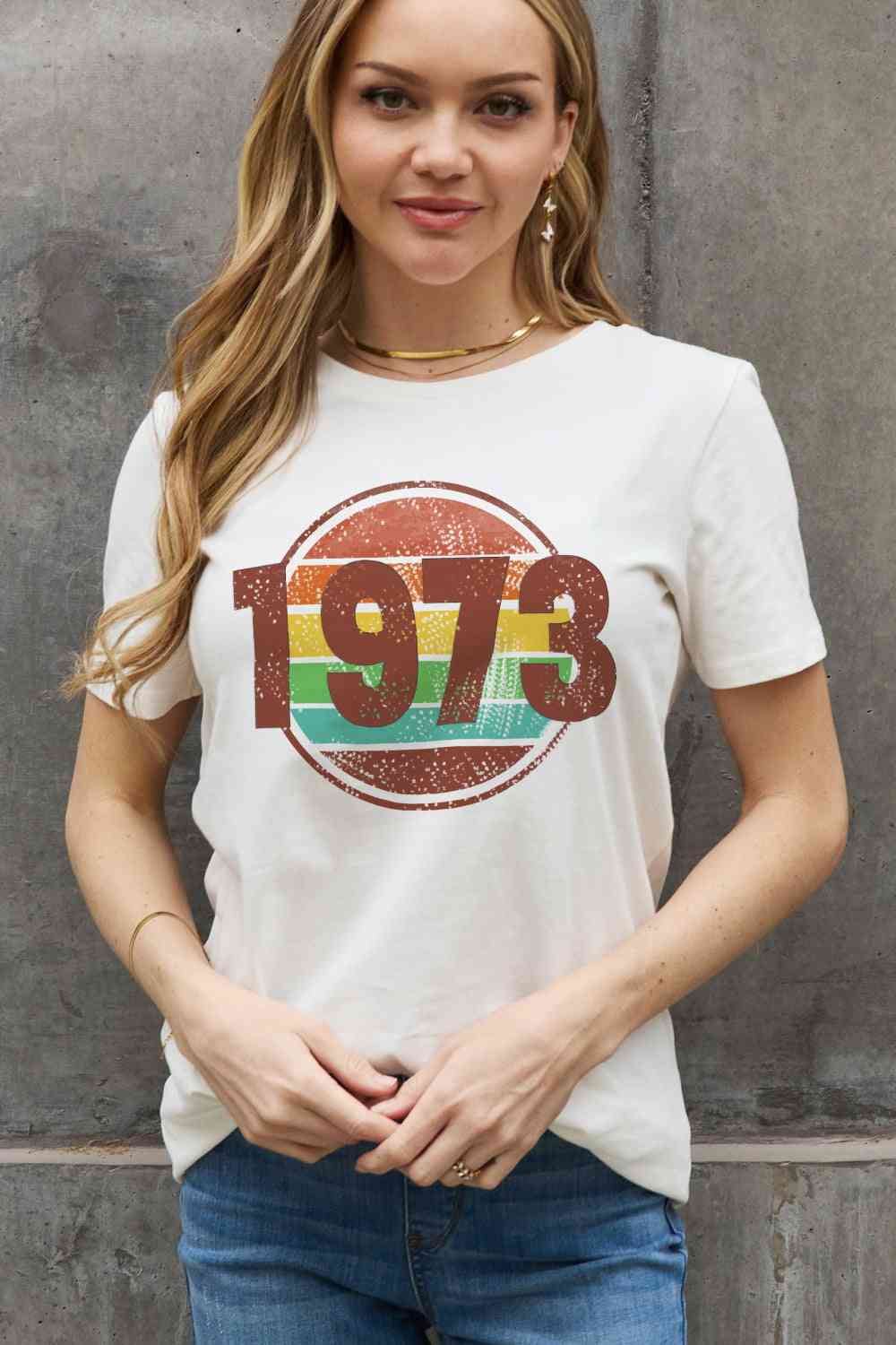 1973 Graphic Cotton Tee - T-Shirts - Shirts & Tops - 5 - 2024