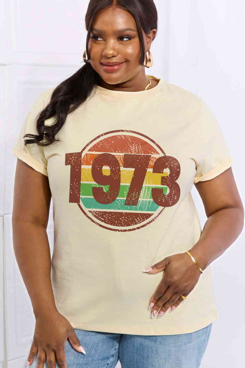 1973 Graphic Cotton Tee - T-Shirts - Shirts & Tops - 8 - 2024