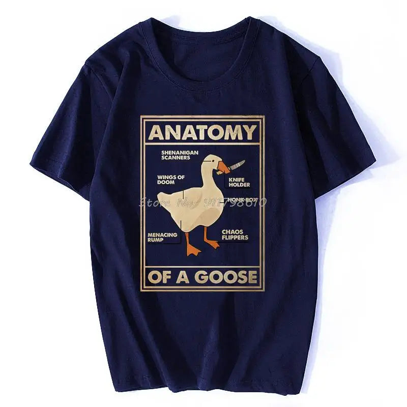 Anatomy Of A Goose T Shirt - Blue / XXXL - T-Shirts - Shirts & Tops - 2 - 2024