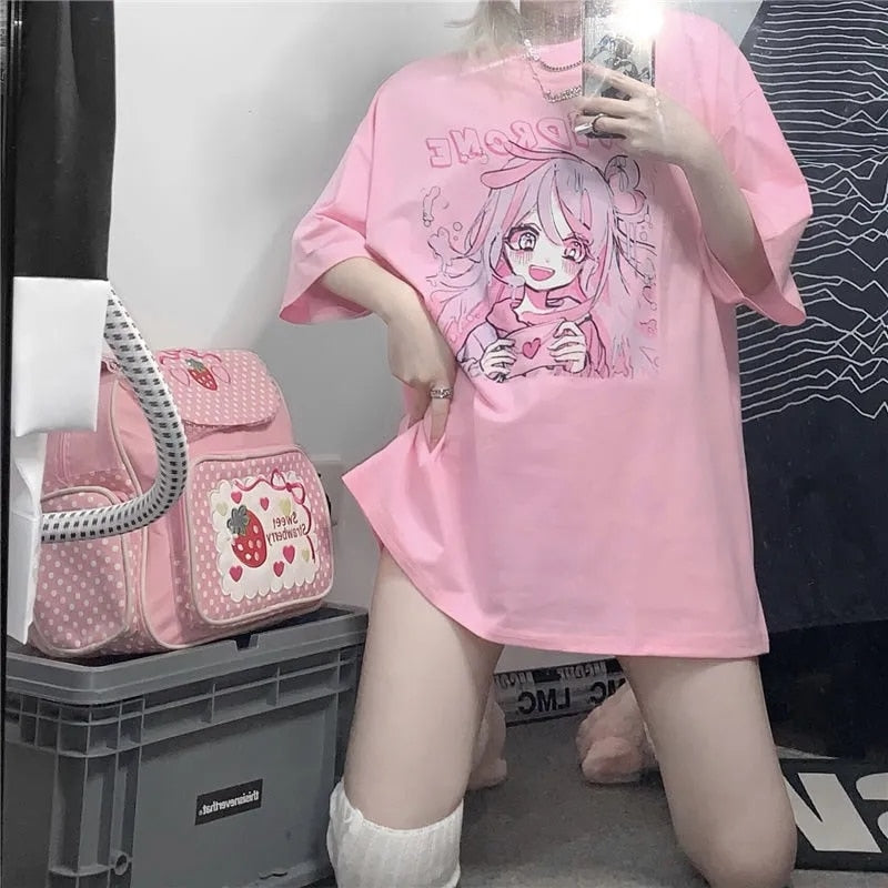 Anime Gamer Girl Tee - T-Shirts - Clothing - 2 - 2024