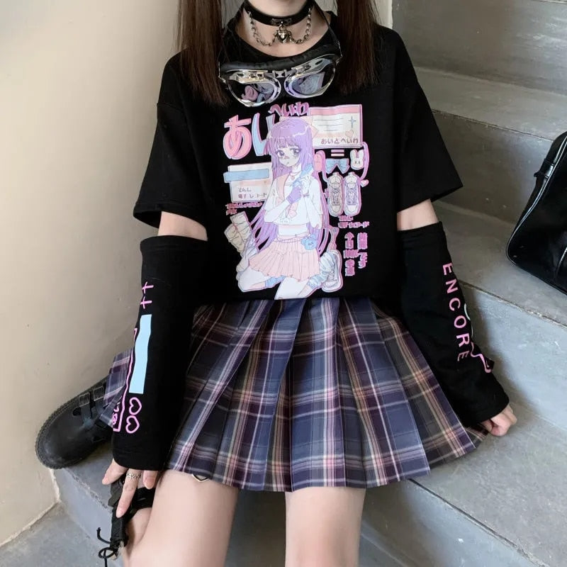 Anime Streetwear T-Shirt - T-Shirts - Clothing - 5 - 2024