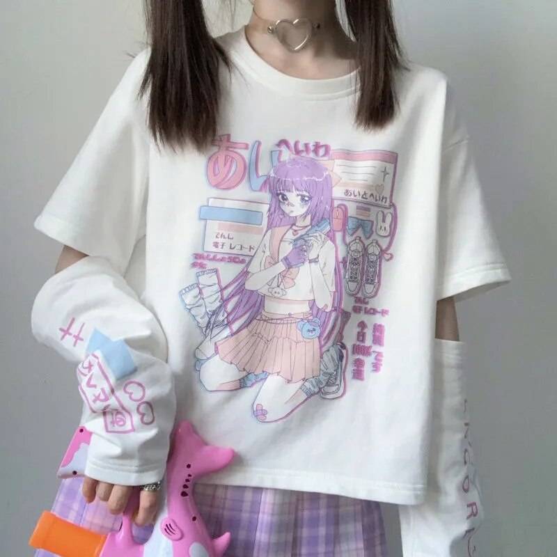 Anime Streetwear T-Shirt - T-Shirts - Clothing - 12 - 2024