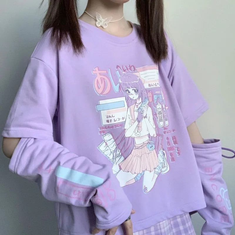 Anime Streetwear T-Shirt - T-Shirts - Clothing - 4 - 2024