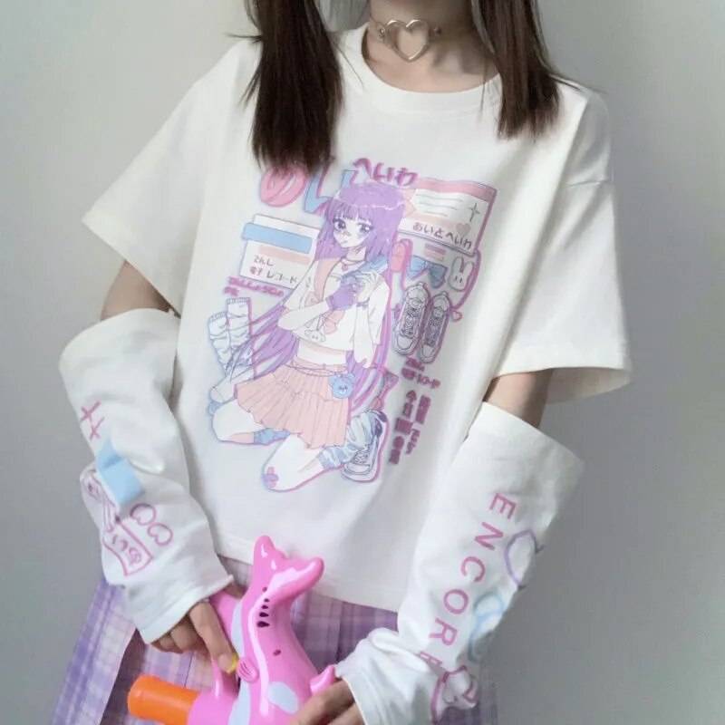 Anime Streetwear T-Shirt - T-Shirts - Clothing - 11 - 2024