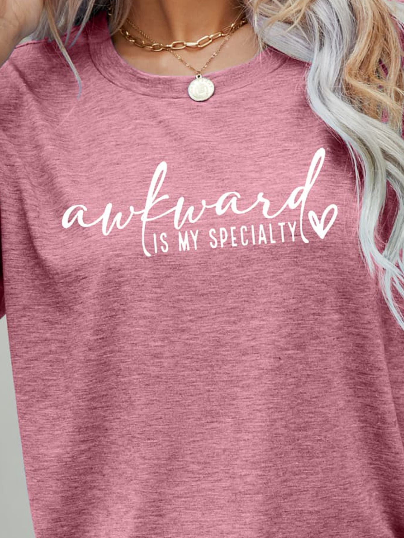 AWKWARD IS MY SPECIALTY Graphic Tee - T-Shirts - Shirts & Tops - 15 - 2024