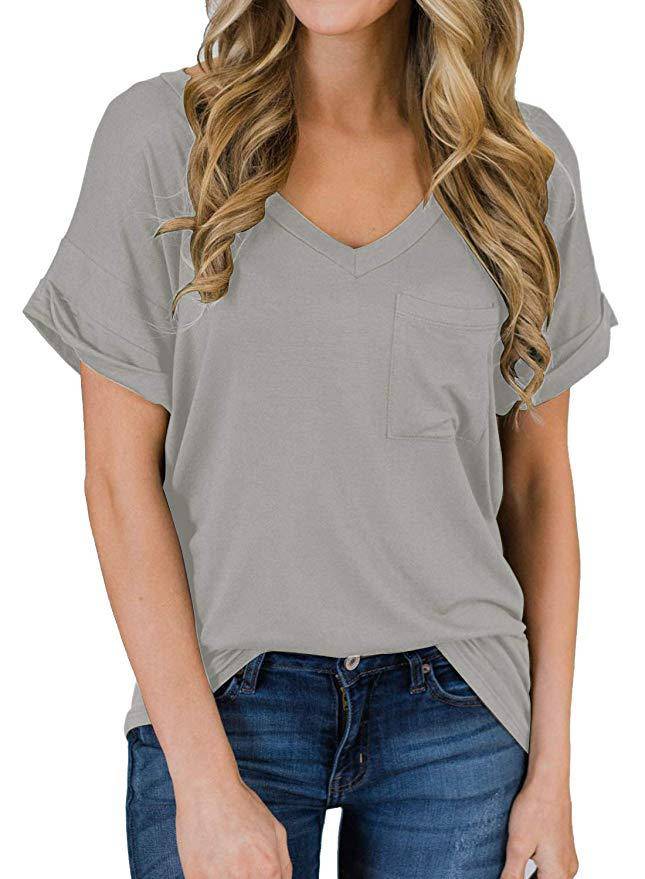 Basic Plain T - Light Gray / S / Nearest Warehouse - T-Shirts - Decor - 17 - 2024