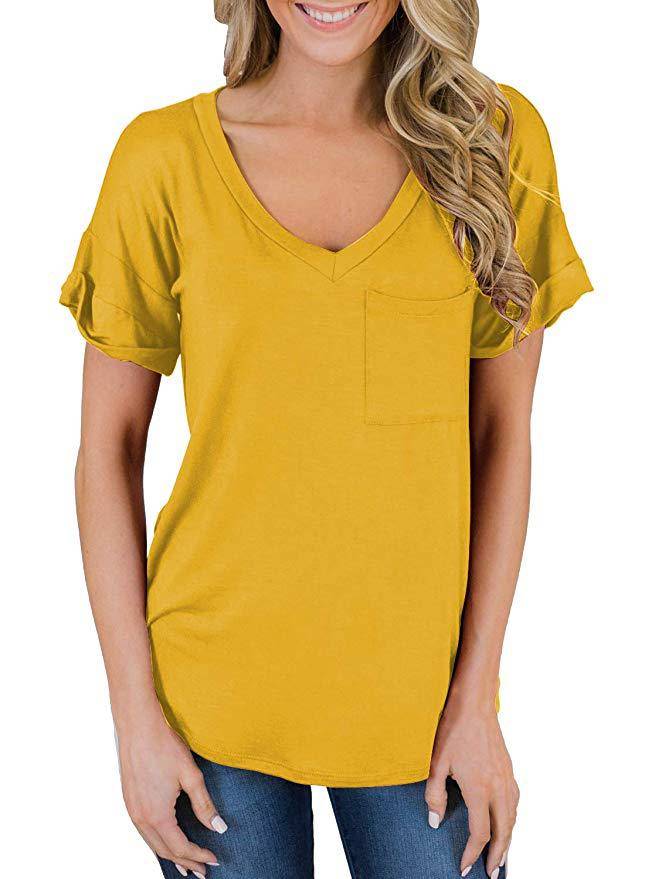 Basic Plain T - Yellow / S / Nearest Warehouse - T-Shirts - Decor - 25 - 2024