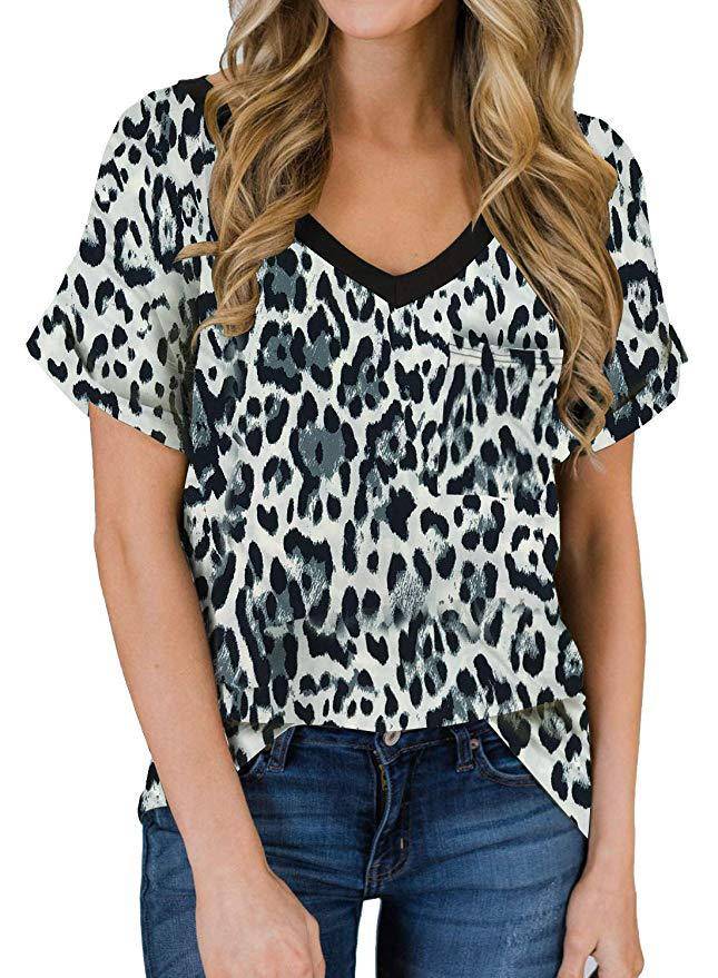 Basic Plain T - Leopard / S / Nearest Warehouse - T-Shirts - Decor - 33 - 2024