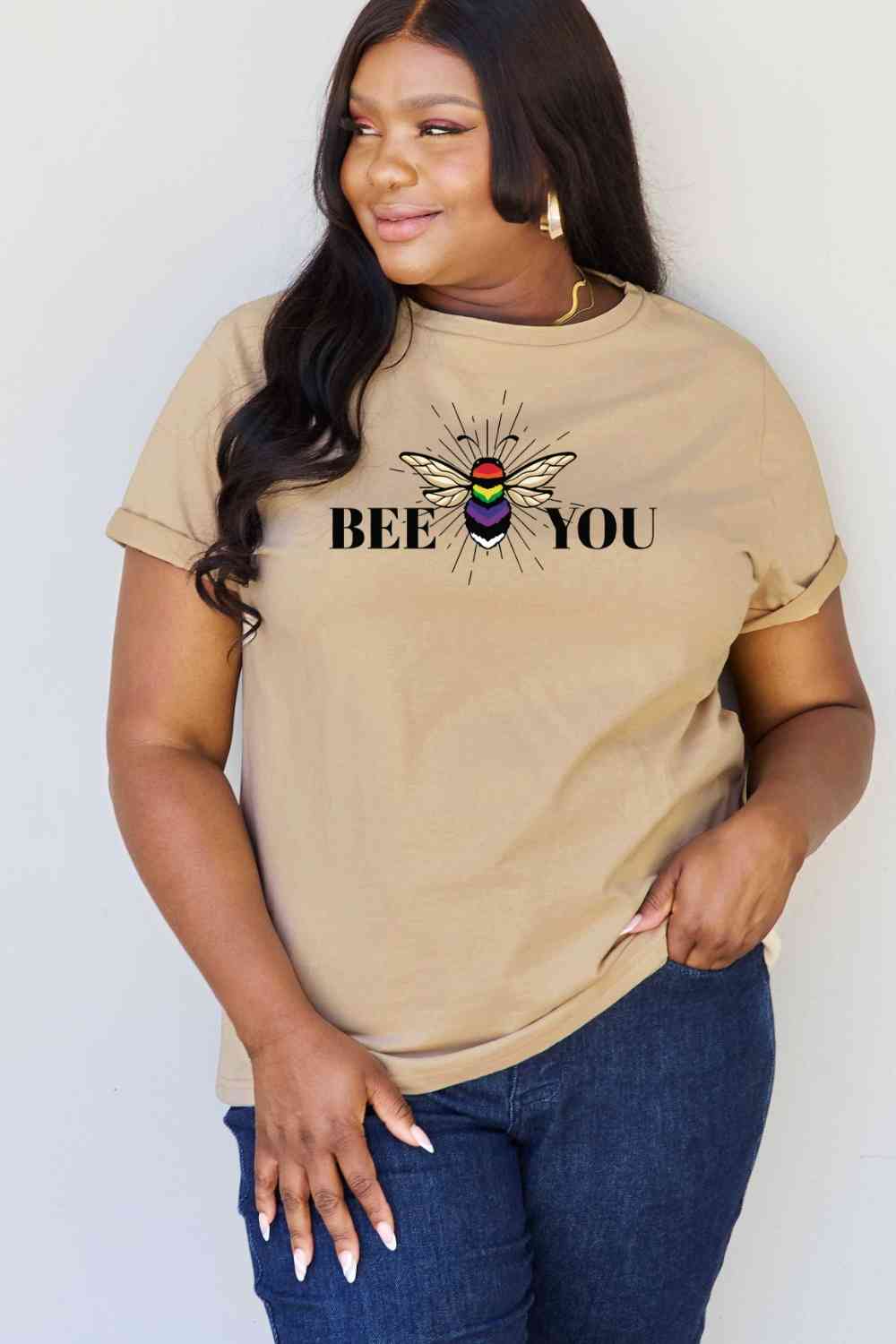BEE YOU Graphic T-Shirt - T-Shirts - Shirts & Tops - 6 - 2024