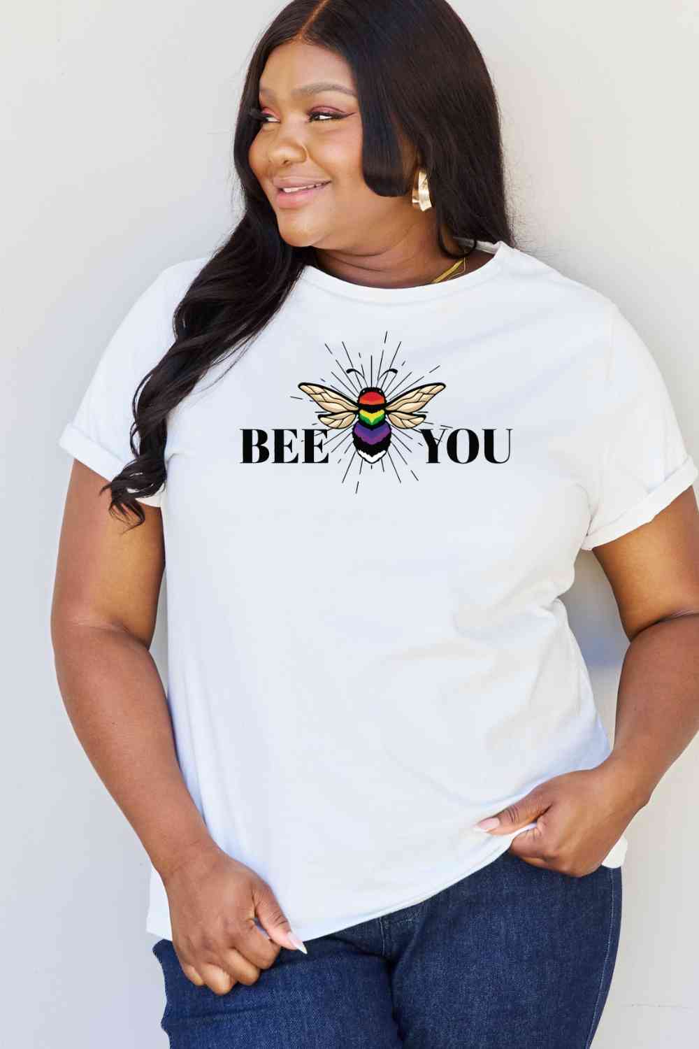 BEE YOU Graphic T-Shirt - T-Shirts - Shirts & Tops - 2 - 2024