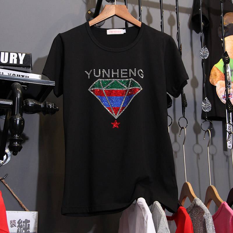 Black Diamond T Shirt - Black - Yunheng / M - T-Shirts - Shirts & Tops - 18 - 2024