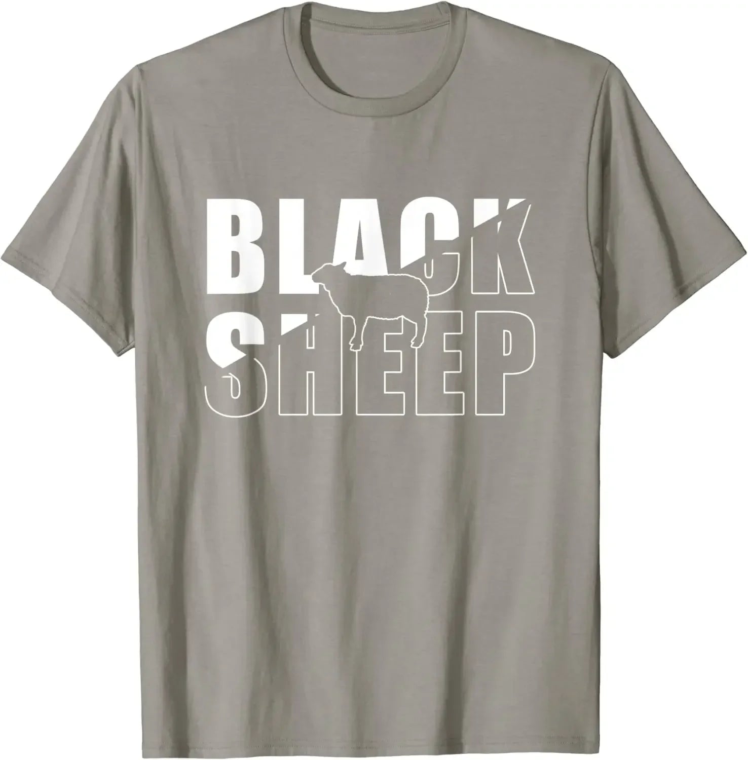 Black Sheep T-Shirt - Gray / L / No | CHINA - T-Shirts - Shirts & Tops - 2 - 2024